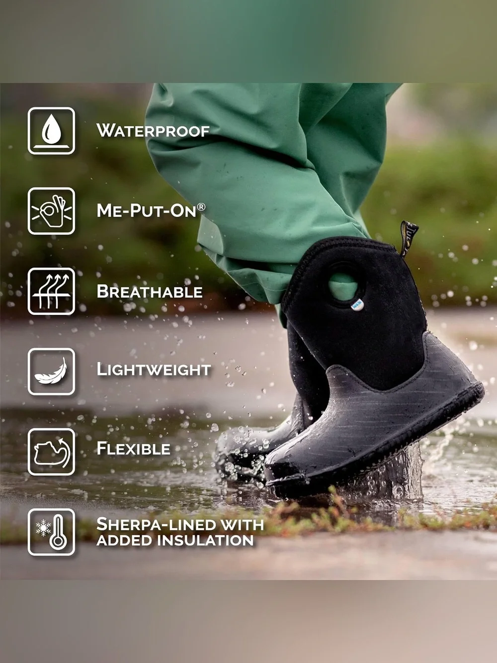 Jan & Jul Toddler Insulated Waterproof Boots